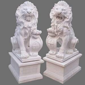 Artículos artesanales de mármol blanco para fines decorativos - Product Image 2