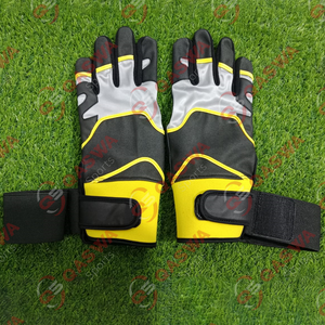 Guantes de Bateo de Béisbol Personalizados de Estilo Único para Adultos, Protección Completa para las Manos de Cuero - Product Image 1