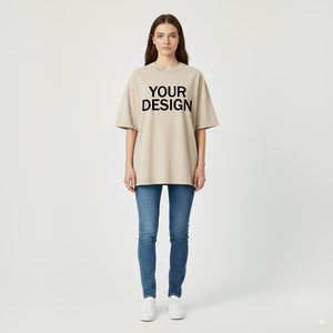 Vêtements de rue personnalisés T-shirts décontractés pour femmes Hauts d'hiver en molleton de coton de qualité supérieure T-shirts en gros T-shirts pour femmes - Product Image 2