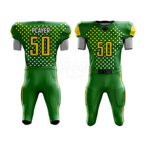 Uniforme de football américain en tissu sublimé durable, coupe confortable pour l'entraînement et les matchs - Product Image 6