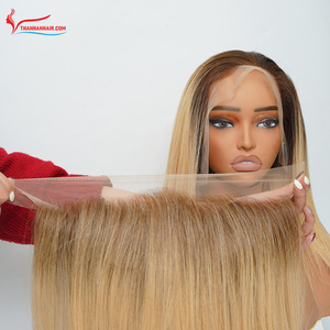 Vente Jusqu'à 10% Perruques Bob Lace Frontal Perruques Cheveux Humains Cheveux Vietnamiens Lace Closure perruque Prêt à expédier - Product Image 2
