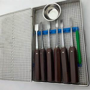 ชุดเครื่องมือผ่าตัดช่องปากและฟัน ชุดผ่าตัดทางทันตกรรม สแตนเลส เครื่องมือระดับมืออาชีพ เป็นมิตรกับสิ่งแวดล้อม ทนทาน ใช้งานด้วยมือ - Product Image 4