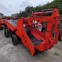 Mini-chargeuse hydraulique ZWY-40 pour l'extraction de scories minières souterraines, idéale pour les tunnels étroits de l'extraction d'or et d'argent au Pérou