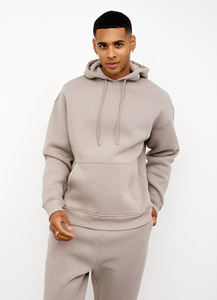 Survêtement unisexe d'hiver personnalisé OEM, style streetwear, à capuche, délavé à l'acide, haute qualité, respirant, impression de logo personnalisée - Product Image 2