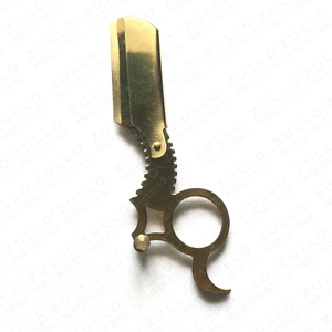 Professional Black Stainless Steel Straight Barber <b>Razor</b> Metal Handle Foldable Shaving Tool Custom Logo OEM for <b>Men</b> - Product Image 3