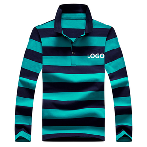 Golf esencial de alta calidad para hombres para camisetas de cuello de Polo, tela de Jersey antiarrugas, logotipo estampado personalizable de talla grande disponible - Product Image 2