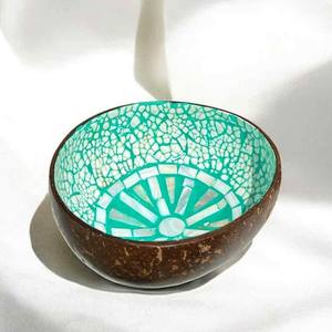 Nouveau bol de service décoratif élégant, meilleure qualité, décoration de cuisine, bols en laque de noix de coco pour le rangement des bonbons - Product Image 4