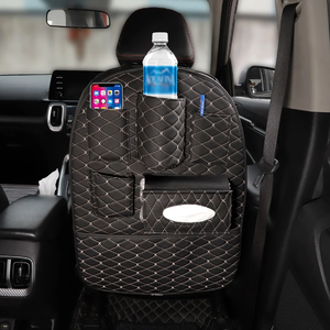 Organisateur de voiture matelassé de qualité supérieure, organisateur de rangement intérieur, approvisionnement en gros au meilleur prix - Product Image 2