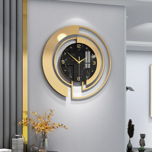 Horloges murales en métal design en vrac, montres de luxe à prix de gros, décoration intérieure élégante, horloges murales de bureau, modernes et vintage. - Product Image 4