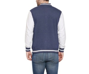 แจ็คเก็ตวาร์ซิตี้แบบสั่งทำพิเศษสำหรับฤดูหนาว สไตล์วินเทจ สำหรับนักเรียน นักศึกษา ผู้ชาย แจ็คเก็ตเลตเตอร์แมน แจ็คเก็ตวาร์ซิตี้แบบครอป แจ็คเก็ตเบสบอลสำหรับผู้ชาย - Product Image 3