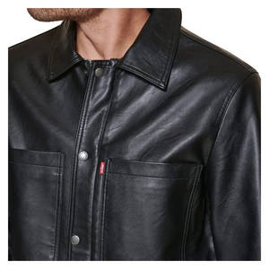 Motocyclette OEM design classique mode motard formel garçons vestes de moto en cuir véritable vente en gros - Product Image 5