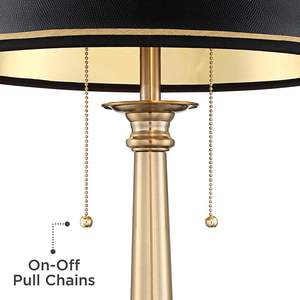 Modern <b>Gold</b> Metal Desk <b>Lamp</b> Simple design metal <b>Black</b> Shade - Product Image 3