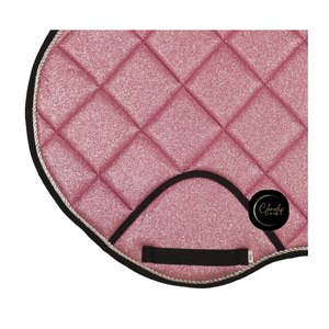 Selle de cheval scintillante avec matelassage traditionnel, coutures solides, tissu de qualité supérieure, noyau absorbant les chocs, conception de gestion de la transpiration - Product Image 2