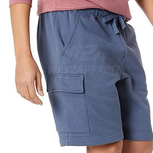 Custom Logo Design Men Cotton <b>Fleece</b> <b>Shorts</b> Best Selling Men Cotton <b>Fleece</b> <b>Shorts</b> Good Quality - Product Image 4