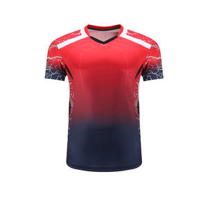 Uniforme de Bádminton y Tenis de Mesa Personalizado de Alta Calidad para Hombre, Transpirable, con Impresión Digital, Anti-UV, Impresión Frontal, Ecológico - Product Image 2