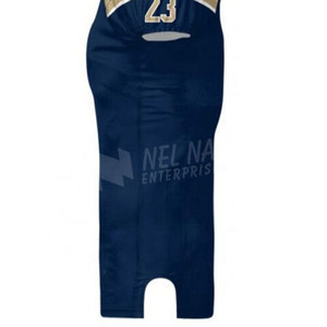 Tenue de football américain personnalisable 2025 – Maillot et pantalon extensibles respirants, fabrication OEM, pour adultes, imprimés, taille plus, 100 % coton, fabriqués au Pakistan - Product Image 6