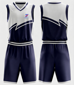Maillot de basket-ball respirant en jersey brodé de haute qualité, uniforme personnalisé sans manches pour toutes les saisons - Product Image 6