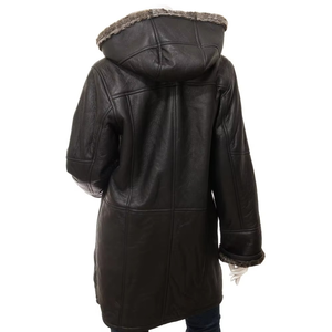 Premium Quality Women's Real <b>Leather</b> <b>Long</b> <b>Jacket</b> High Quality Genuine <b>Leather</b> <b>jacket</b> with Low MOQ Stylish New Color <b>Leather</b> - Product Image 2