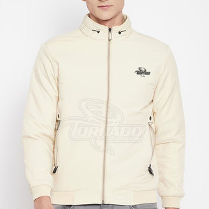 Chaqueta Bomber de Invierno para Hombre, de Secado Rápido, Transpirable, Informal, con Cuello Alto y Cierre de Cremallera, 100% Poliéster, al por Mayor - Product Image 1