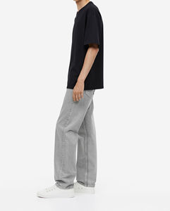 Pantalones Vaqueros de Mezclilla para Hombre, Ajustados, Casuales, de Alta Calidad, Personalizados, de Cintura Alta - Product Image 1