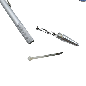 Metal Pen-Style Hobby Knife with Replaceable Stainless <b>Steel</b> Blades Craft Hobby Knife - Product Image 6
