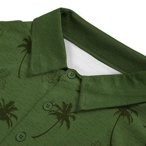 T-shirts polo en coton polyester respirant de haute qualité T-shirts polo uni pour hommes avec logo personnalisé imprimé Polo pour hommes - Product Image 4