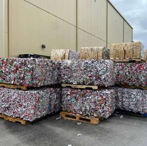 Déchets d'aluminium UBC recyclé de haute qualité 99,99 %, matériau pour canettes de boisson, vente en gros, prix bas, en stock, prêt à être expédié, à vendre - Product Image 1