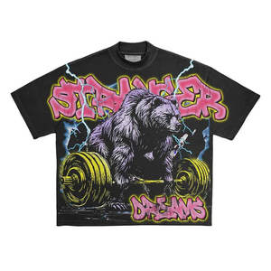 Camiseta cuadrada para hombre Servicios OEM profesionales de alta calidad disponibles Diseño de la mejor tarifa Su propio estilo Crop Boxy T Shirt - Product Image 1