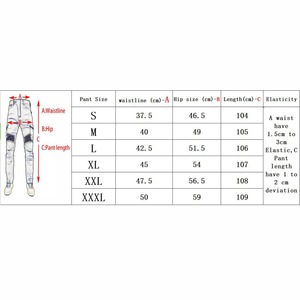 Jeans de vélo OEM de haute qualité Pantalon de moto avec protecteurs XL Emballage personnalisé pour adultes Nouveau design pour la moto et la course automobile - Product Image 6