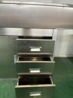 Table de toilettage vétérinaire en acier inoxydable 304 ACC-01, grand évier médical pour animaux de compagnie, pour clinique, hôpital, bureau de chirurgie