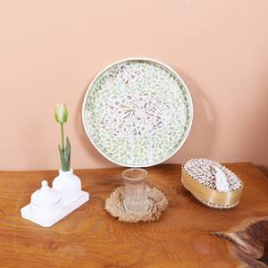 Flora Design nacre incrustée de service plateau à thé décoration décor de table - Product Image 6