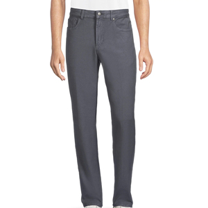 Premium Custom Men's Knitted Pants Black Button Fly <b>Soft</b> Knit Fabric Straight Mid Waist-Stylish Casual Comfort Custom Logo - Product Image 1