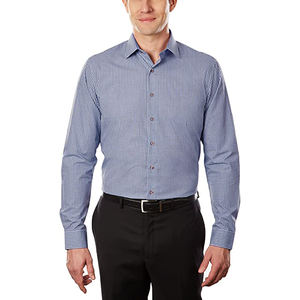 Chemise Oxford à manches longues pour homme, coupe classique, poche unie, bonne qualité, avec étiquette personnalisée, chemise habillée pour homme - Product Image 1