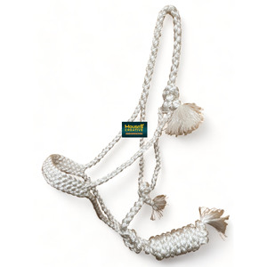 Plusieurs couleurs disponibles en corde tressée pour cheval Ensemble de corde de plomb licou réglable avec logo personnalisé - Product Image 5