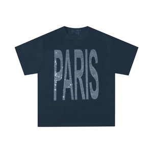 Lightweight Breathable <b>Men</b> Rhinestones <b>T</b>-<b>shirts</b> Custom Design Made <b>Men's</b> Rhinestones <b>T</b>-<b>shirts</b> - Product Image 5