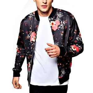 Último diseño de moda sublimación chaquetas de bombardero invierno cálido diseño personalizado sublimación chaqueta de bombardero para hombres con chaqueta con cremallera - Product Image 1