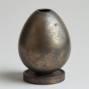 ที่วางธูปโลหะสไตล์ชนบทมีดีไซน์ดอกไม้แกะสลักและพื้นผิวการตกแต่งโลกเก่า - Product Image 2