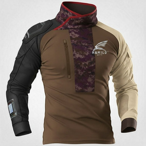 Camiseta de Compresión Deportiva de Manga Larga para Hombre, de Secado Rápido, con Estampado por Sublimación, Capa Base para Correr, Protección contra Rozaduras - Product Image 5
