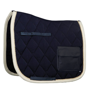 Tapis de selle personnalisé avec poche, fabricant en gros pour l'équipement d'entraînement équestre - Product Image 1