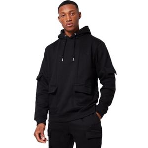 ชุดวอร์มสวมหัวแบบสวมหัวมีฮู้ดผ้าฟลีซใหม่ไซส์ใหญ่ XL เป็นมิตรต่อสิ่งแวดล้อมปักโลโก้ของผู้ชายสำหรับฤดูหนาว - Product Image 3