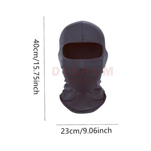 Accessoires sportifs 2026 : Cagoule tricotée à un trou, cache-visage en polaire, logo personnalisé, cagoule tricotée chaude, couvre-visage intégral - Product Image 4