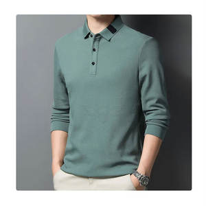 Polo de diseño personalizado para hombre, Camisa lisa de alta calidad, informal, Polo bordado inteligente - Product Image 5