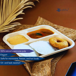 Assiettes carrées biodégradables en bagasse de canne à sucre vaisselle jetable biodégradable pour fêtes restauration à emporter et utilisation en cuisine - Product Image 2