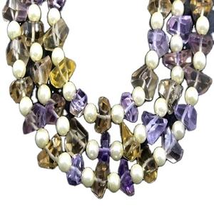 นักเก็ตพลอยอเมทรินธรรมชาติเกรด AAA 21ชิ้นที่สวยงามสำหรับทำเครื่องประดับลูกปัดหิน - Product Image 1