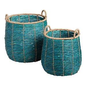 Precio barato algas marinas naturales ecológicas King Craft Viet organización multifunción cesta de almacenamiento colgante tejida a mano vietnamita - Product Image 5