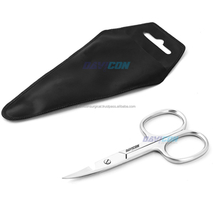 Ciseaux à cuticules DAVICON, ciseaux à ongles pour l'école, ciseaux à ongles professionnels, ciseaux à sourcils - Product Image 4