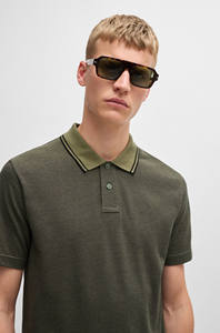 Camiseta de Golf transpirable de algodón para hombre, ropa de Golf con logotipo personalizado, camiseta Polo de algodón, Impresión de bordado personalizado de alta calidad - Product Image 2