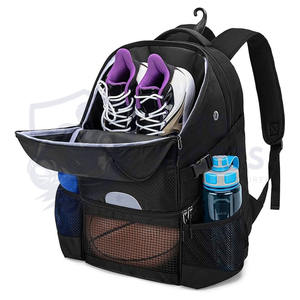 Bolsa de Baloncesto de Poliéster con Diseño Personalizado, Cierre de Cremallera Suave, Transpirable, Ligera y Cómoda, con Correa de Hombro Ajustable - Product Image 1