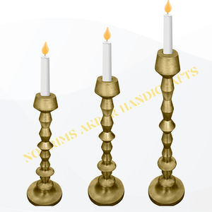 Bougeoir polyvalent en aluminium pour décoration de table polyvalente Home Accent Festival Bulk Supplies Wholesale Decorative - Product Image 3