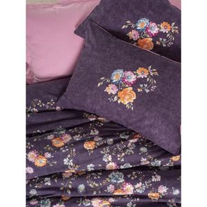 Ensemble housse de couette double rose Alessa Collection de boîtes en coton féminin - Product Image 1